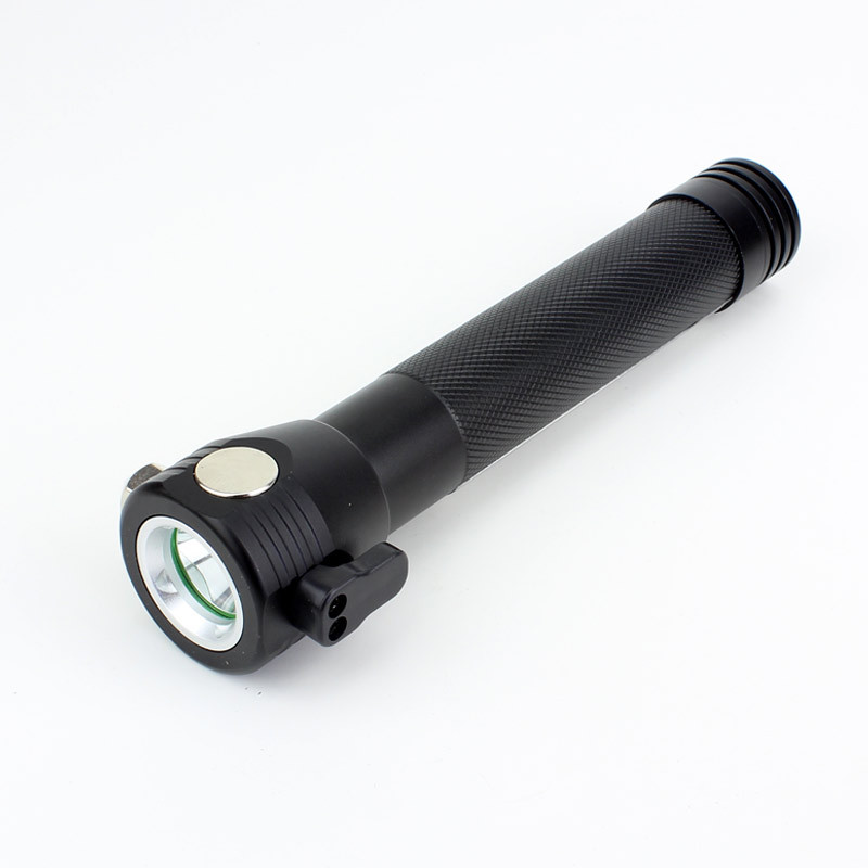 Tiger Hunter car usb charging safety escape hammer flashlight Solar safety hammer LED flashlight with strong LED light pic 57