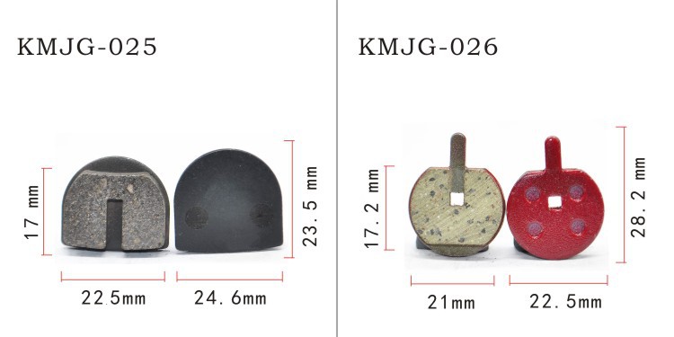 Mountain bike disc brake pads M446/M315 resin semi-metallic oil disc brake accessories electric bike brake pads pic 10