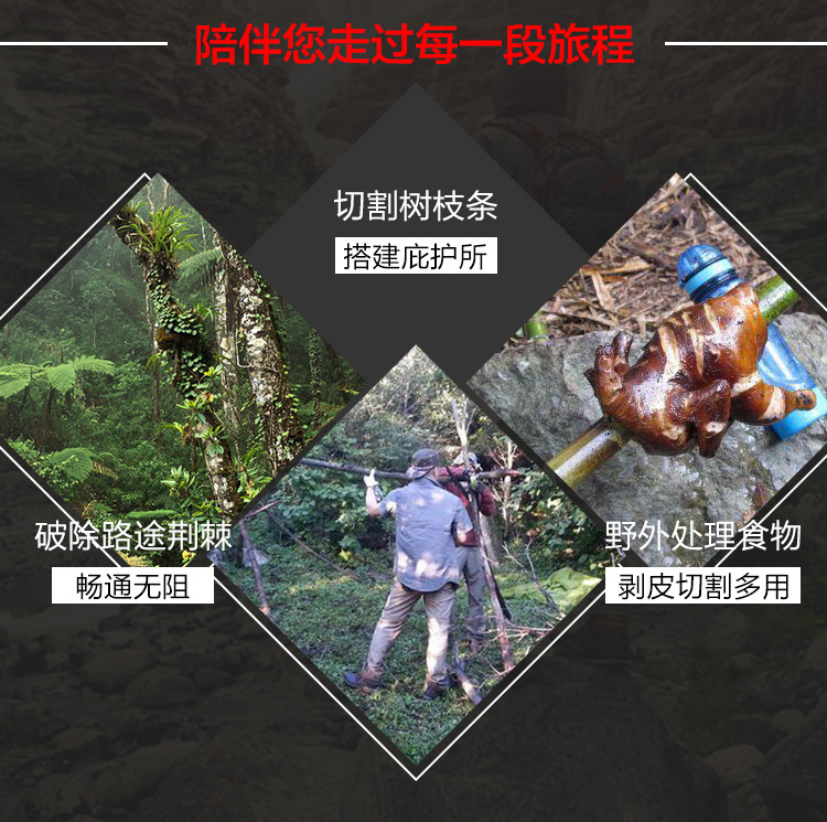 户外折叠多功能工具钳野营求生组合刀便携五金多用途刀钳实用工具详情18