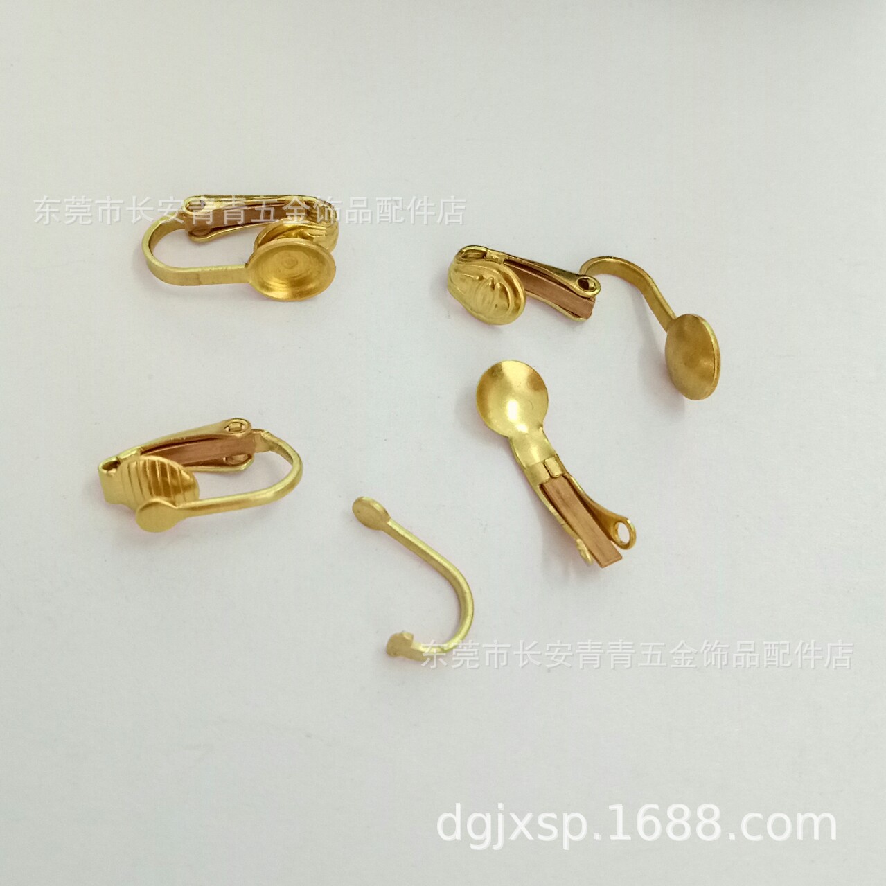 Welding and welding detachable earring clip accessories, U-shaped earring clip, DIY earring handcrafted jewelry accessories pic 5