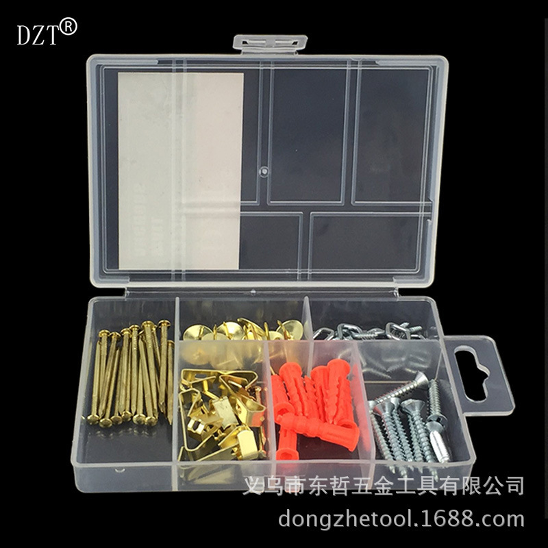 Expansion tube WallAnchors, wall anchors, expansion screws, multi-specification small hardware accessories set pic 37