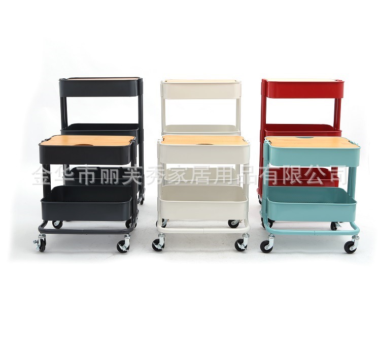 厂家供应出口北欧可移动茶几铁艺边桌懒人桌简易电脑桌床头柜详情4