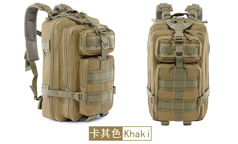 Yitu Tactical Camouflage Bag Outdoor Camping Backpack Double-Shoulder Military Enthusiast Bag New Upgraded Version 3P Backpack wholesale pic 28