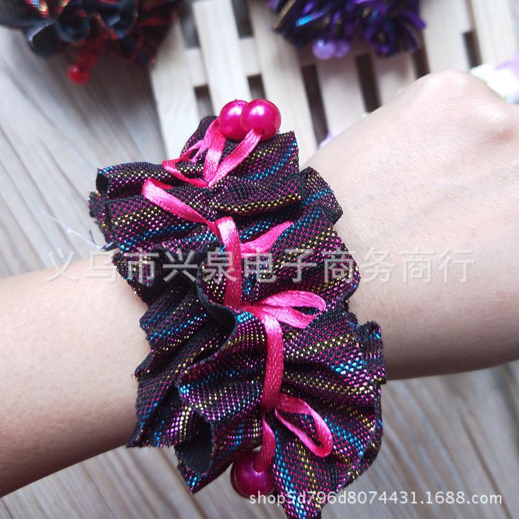 【1-7 Zones 】 Wide lace hair bands 20 yuan per pack, wholesale lace hair bands, hair ties, hair accessories, small commodities in Yiwu pic 4