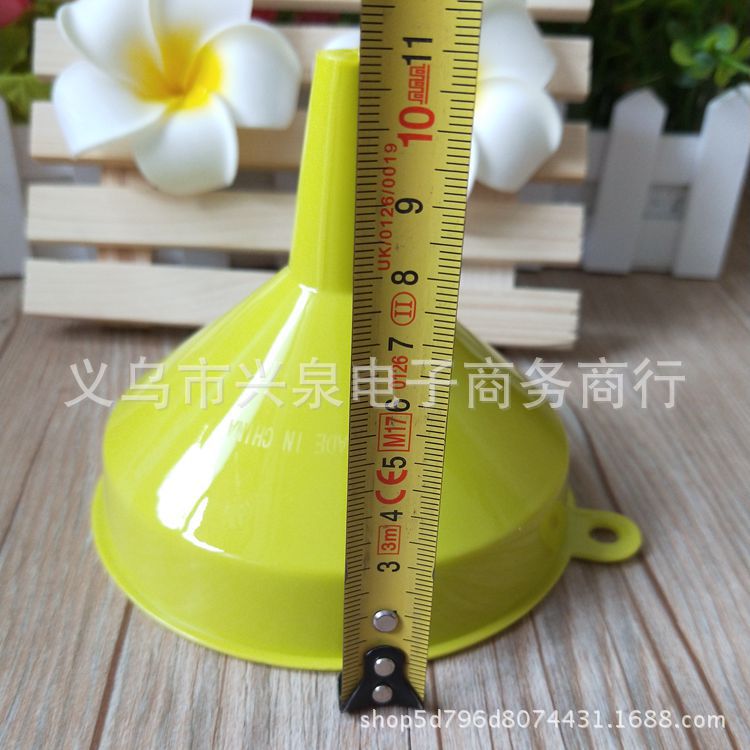 【 Zone 3-5 】 One box of 640 thickened color funnels, oil drain, kitchenware, water drain, wholesale supply at 1 or 2 yuan pic 3
