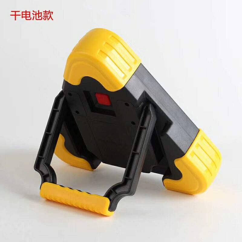 Cross-border dry battery LED traffic warning lights, construction signal lights, portable COB work lights, and car emergency lights pic 3