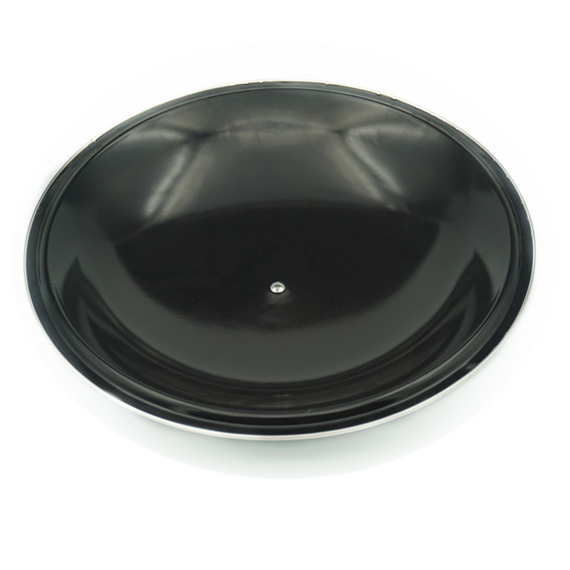 We supply 32-42CM enamel high lid wok and soup pot LIDS for wholesale. Samples are available for wholesale of pot LIDS pic 15
