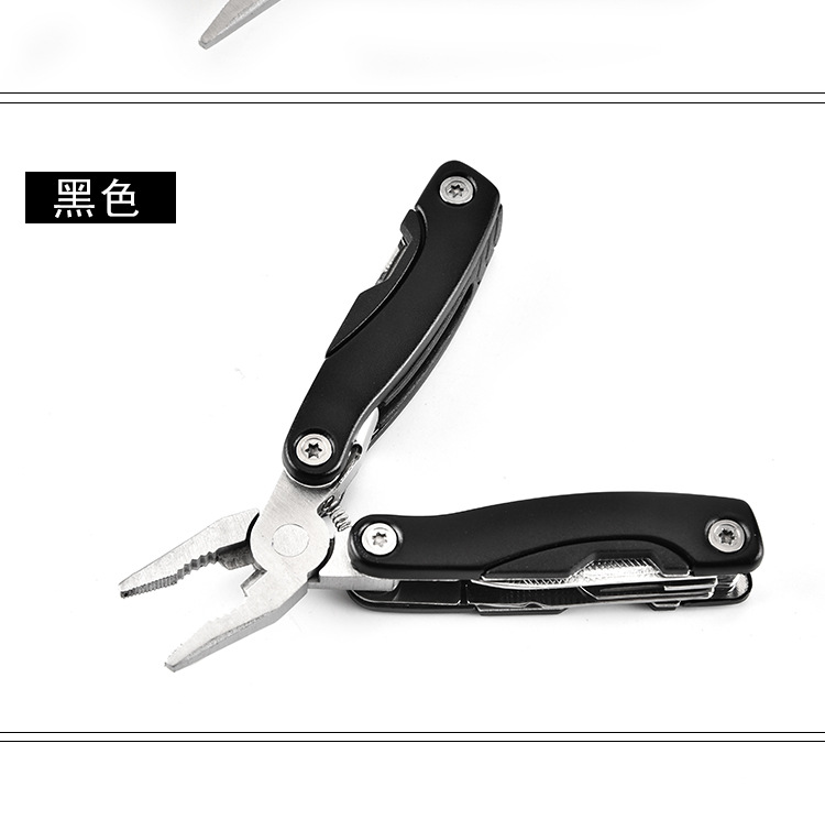 户外折叠多功能工具钳野营求生组合刀便携五金多用途刀钳实用工具详情16