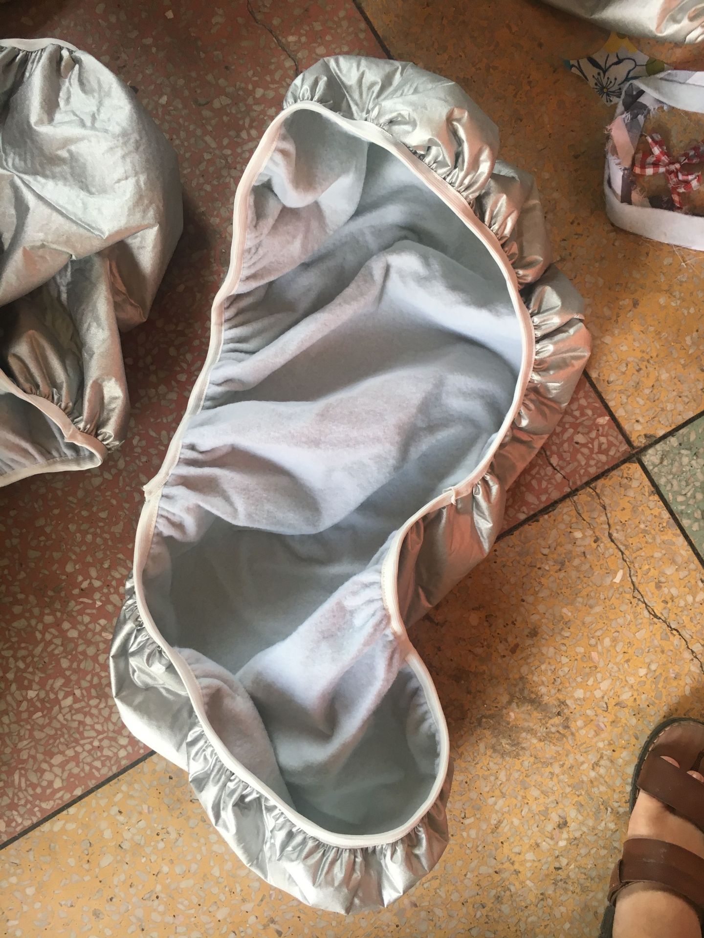 【 Chi Jia 】 All-cotton high-temperature resistant and anti-scald thickened ironing board cover, ironing board fabric cover, ironing board cover with wave printing pic 43