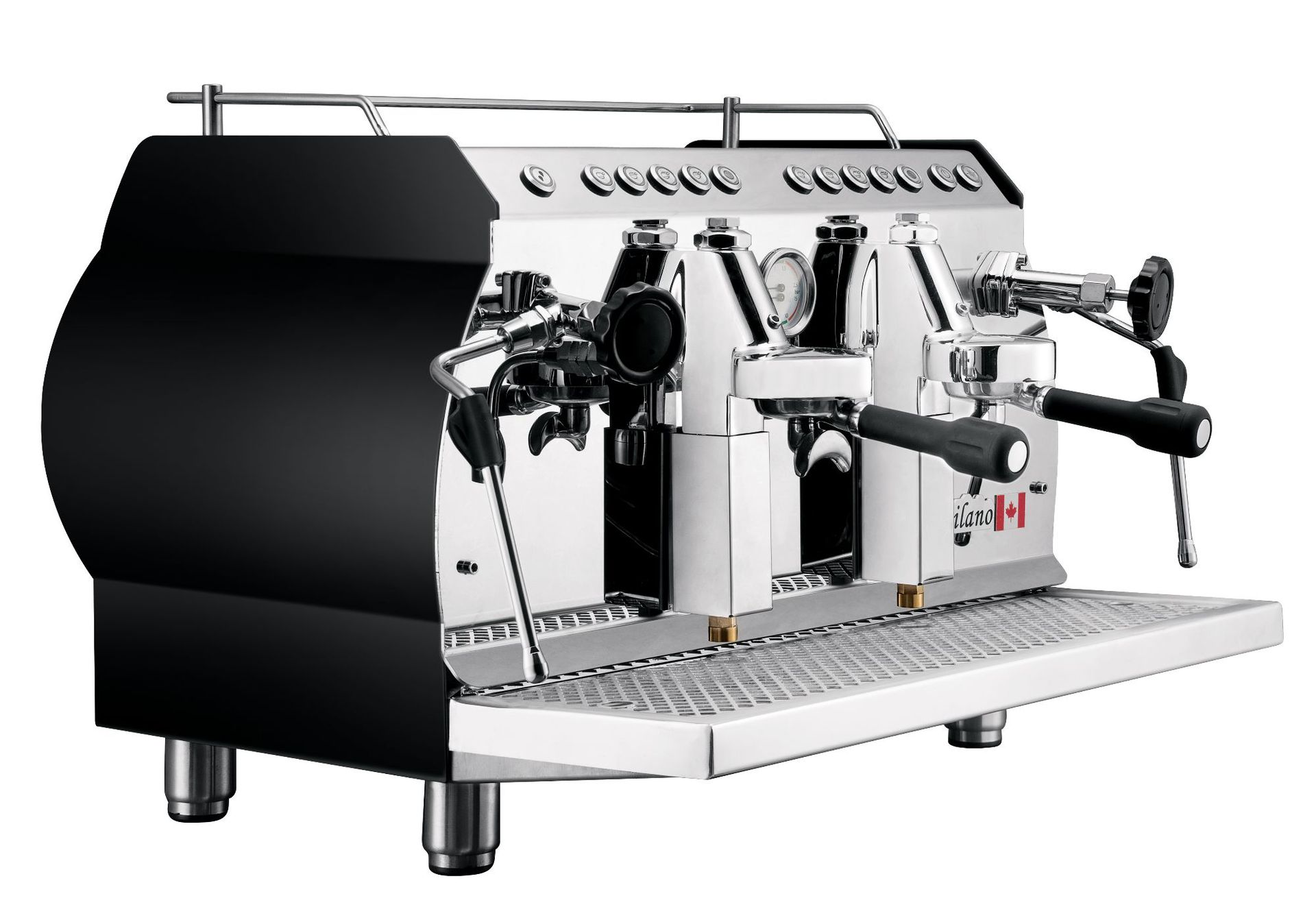 Comercial doble cabeza semiautomática E61 control electrónico máquina de café leche espuma pic 24