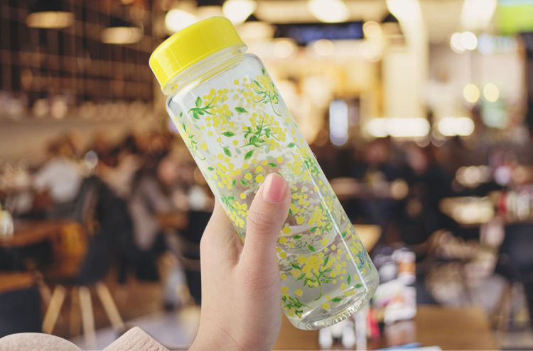 Bangduo - Creative tritan Portable Water Cup, Student portable cup, tea strainer, Plastic Cup, Summer water cup pic 19