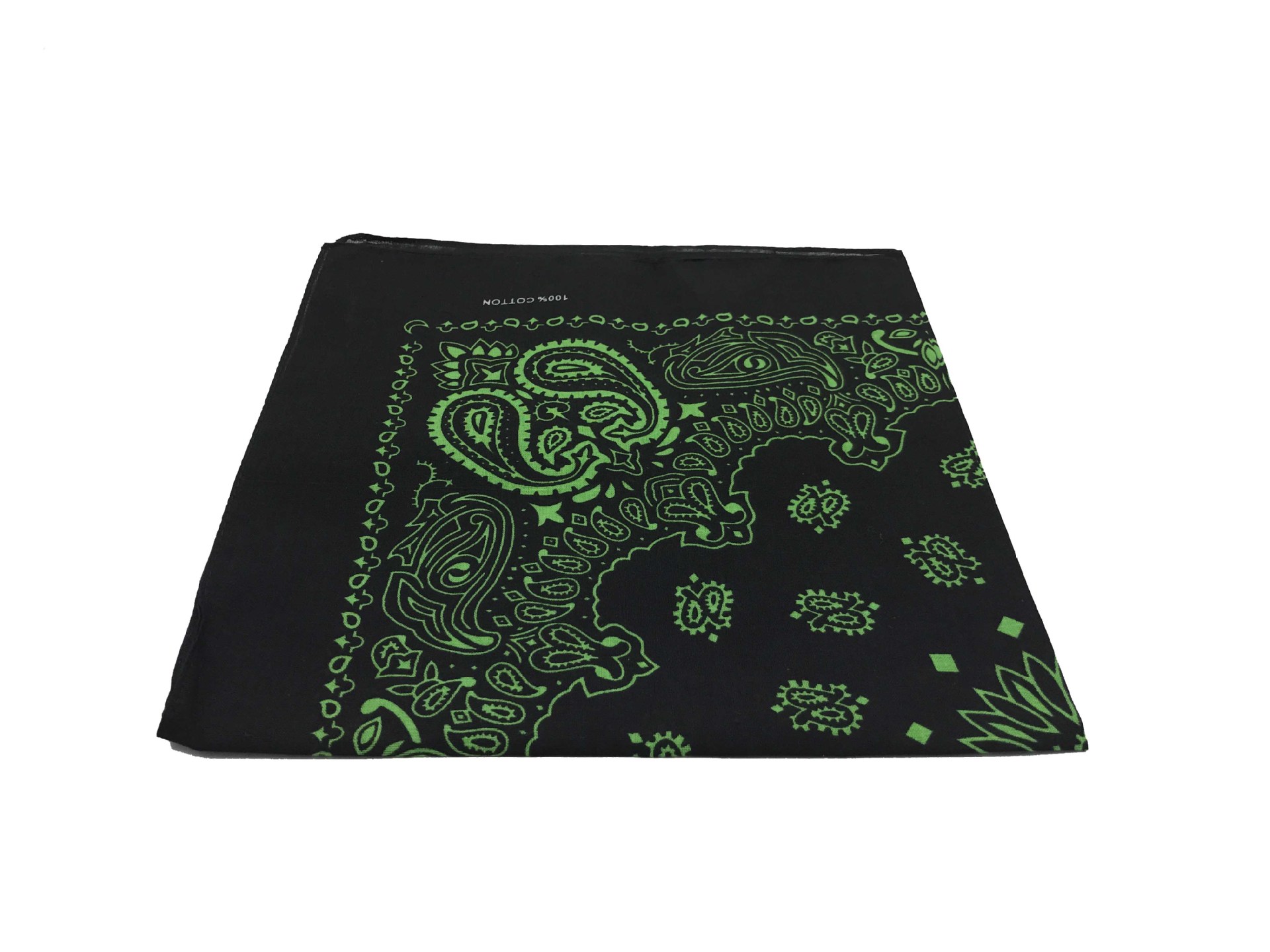 Wholesale of new pure cotton square scarf hip hop hip-hop street dance black background contrasting color sunflower bandana headscarf pic 5