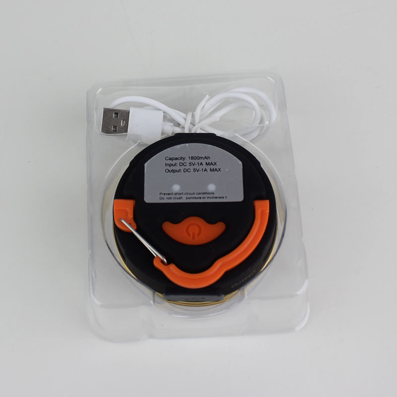 Rechargeable LED outdoor tent lights, camping lights, fishing lights, USB magnets, emergency mobile phone charging, cross-border labeling and distribution pic 48