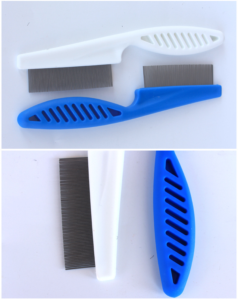 宠物梳子 狗狗猫猫 跳蚤梳 除蚤梳 密齿梳子 宠物用品 现货批发详情15