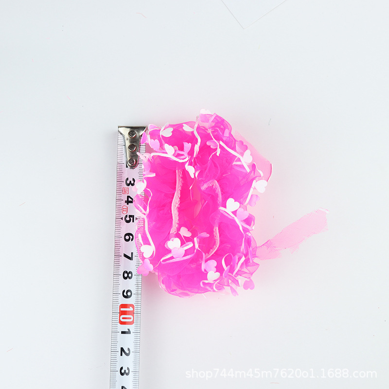 盘发头饰 蕾丝发圈 儿童表演头饰 儿童发圈 一元百货详情13