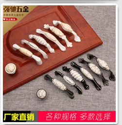 新简约轻奢锌合金亚拉丝橱窗柜门家具五金配件门把手衣柜柜门拉手详情12