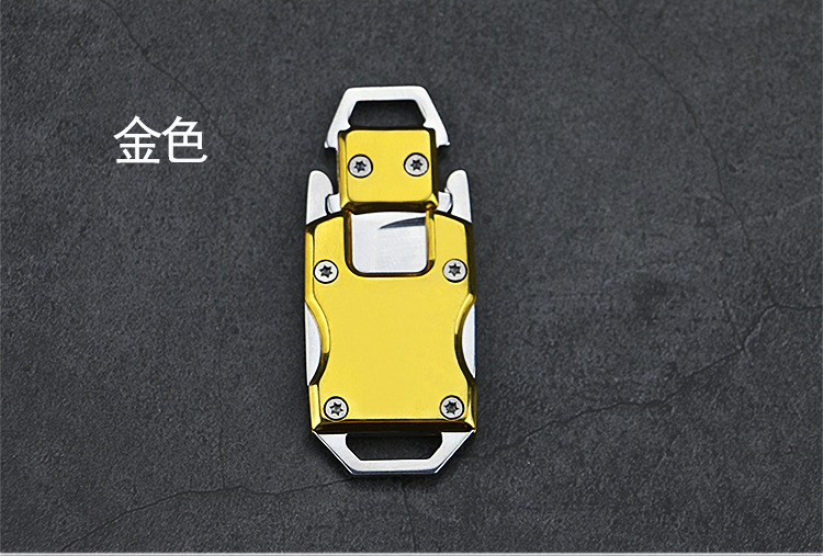 Transformers Mini Knife EDC Portable folding knife keychain knife outdoor survival self-defense knife pic 5