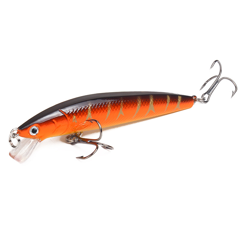 Luya bait Cross border Minnow bait 10cm/9g floating ring bead simulation bait Hard bait Bait bait bait bait bait bait fishing gear products pic 15