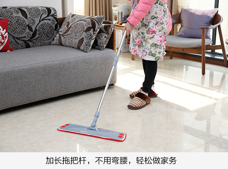 大号平板拖把免手洗家用懒人拖布吸水墩布拖地拖把干湿两用一拖净详情23