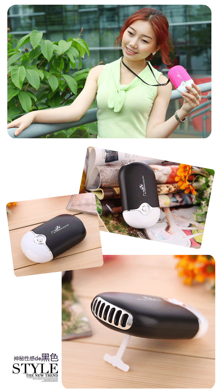 USB充电睫毛风扇嫁接种植吹干机美甲迷你手持掌上空调水冷小风扇详情17