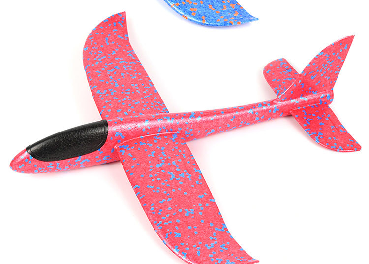 手抛泡沫软飞机48cm耐摔滑翔机模型EPP超轻材质儿童户外玩具批发详情10