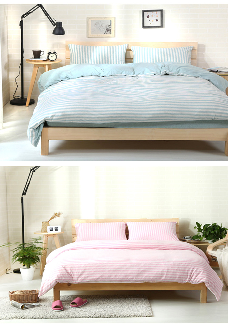 Class A Indian cotton quilt covers, Japanese knitted cotton striped quilt covers, single items, bedding, consignment, single and double wholesale pic 8