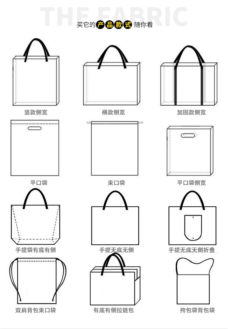 Customized canvas bags, advertising and promotion, cotton handbags, blank shopping bags, single-shoulder canvas bags, custom-made and printed with logos pic 6
