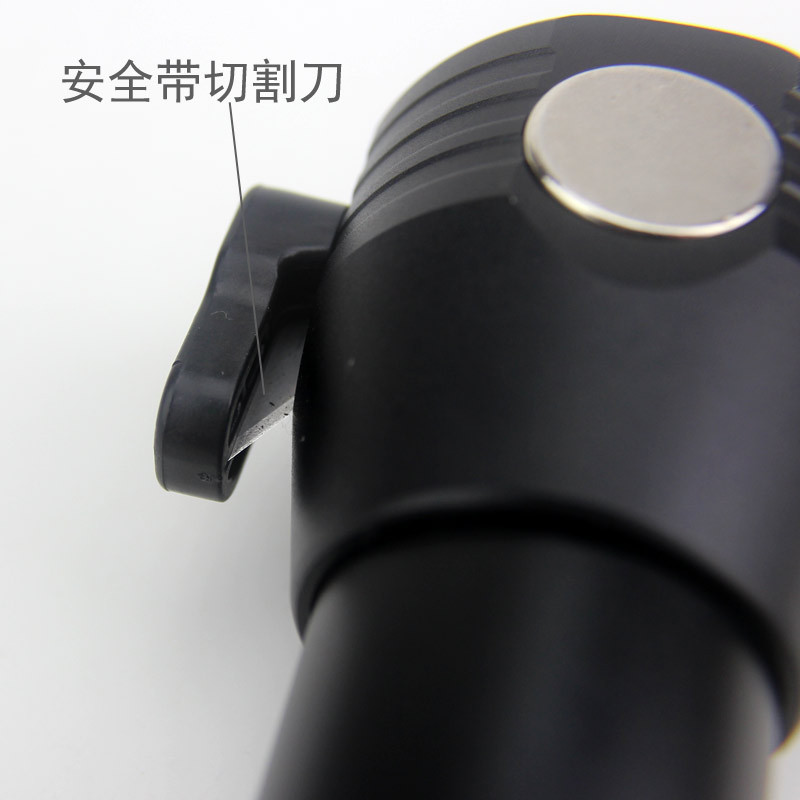 Tiger Hunter car usb charging safety escape hammer flashlight Solar safety hammer LED flashlight with strong LED light pic 59