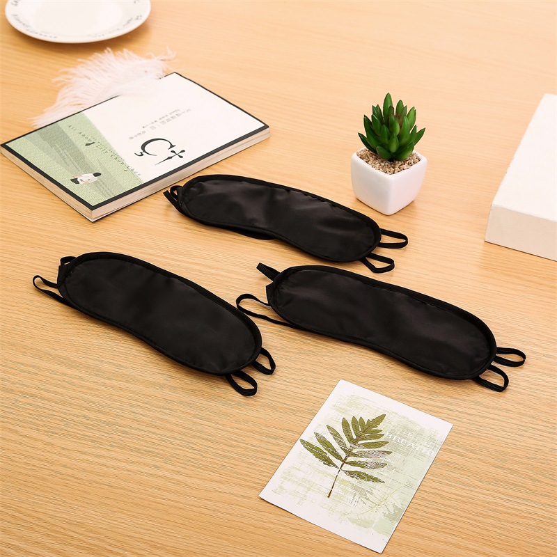 Blackout and breathable black eye mask, expansion game, activity training, sleep, nap, and eye mask manufacturer pic 9