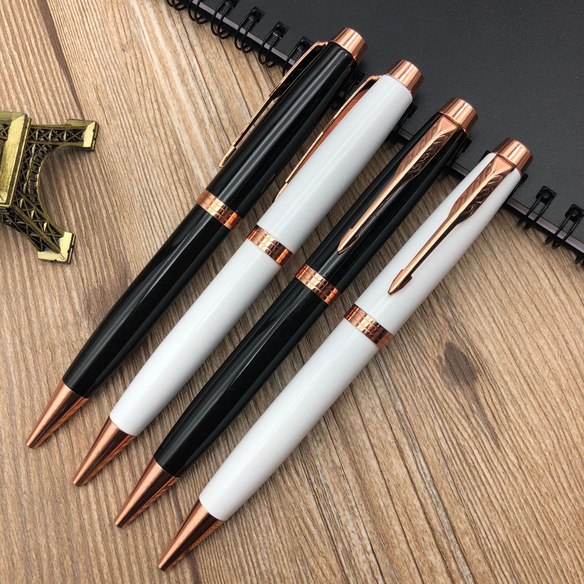 New manufacturer wholesale all-metal ballpoint pens, gift pens, advertising pens can be printed with logos pic 5