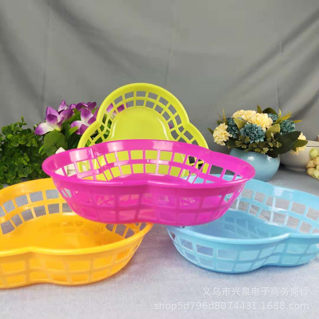 【 Zone 3-7 】A-6 draining fruit baskets 500 yuan per box, leaking fruit baskets, candy baskets, one-yuan store, draining fruit baskets, one-yuan and two-yuan wholesale supply pic 4
