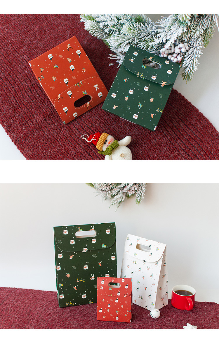 Senyu Ye Christmas Gift Box, Candy Box, gift Candy bag, hand-held flip-top souvenir box bag pic 15
