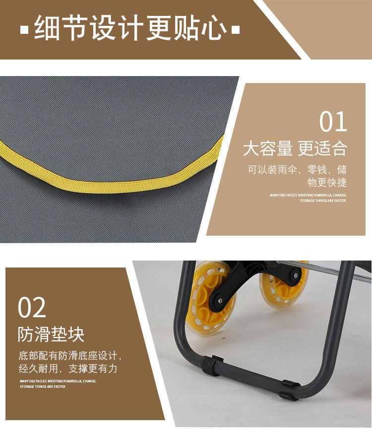 Wholesale of three-wheeled shopping carts, six-wheeled supermarket trolleys, folding shopping carts, trolley carts and trolleys pic 7