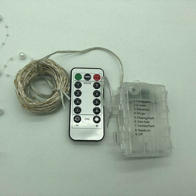 led solar dandelion light string, lawn light, ground insertion sunflower solar LED color light, outdoor decorative light string pic 9