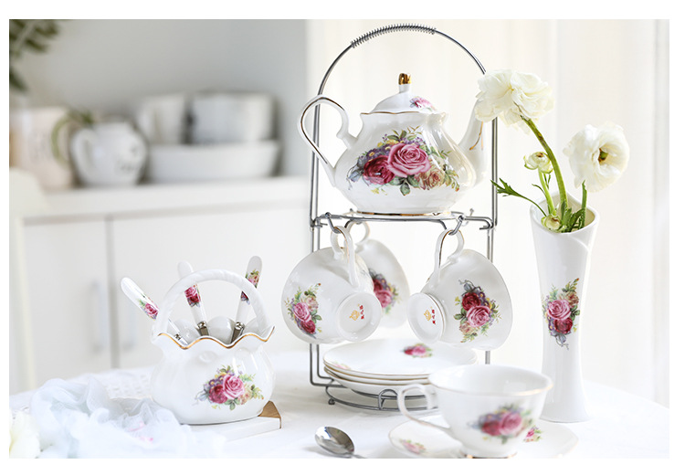 禔福轻奢复古陶瓷杯下午茶茶具套装批发闺蜜新婚礼物陶瓷咖啡杯详情16