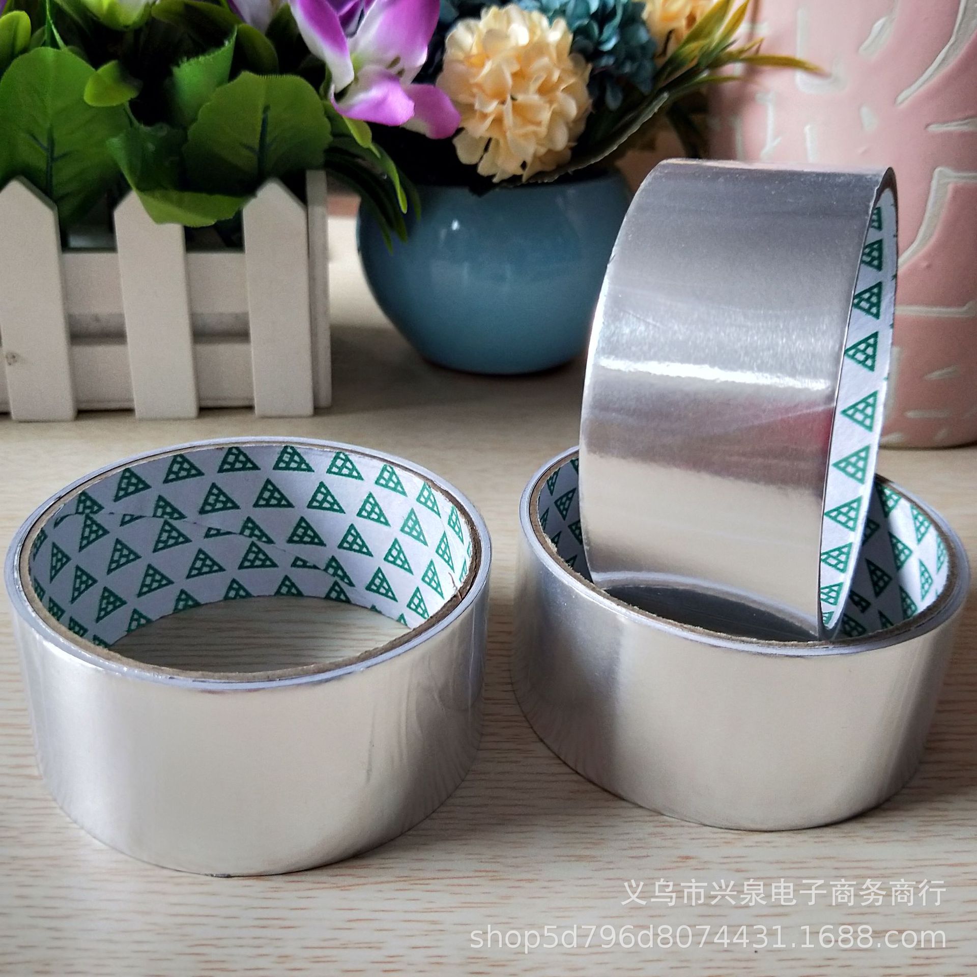 【 Zone 1-2 】 Aluminum foil tape 8/ bundle 120/ box Aluminum foil tape household basin adhesive tape waterproof aluminum foil tape one or two yuan supply pic 5