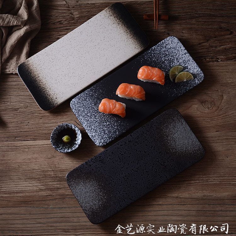 Japanese tableware, steak plates, Western plates, ceramic plates, household bone plates, ceramic plates, high appearance level, cross-border wholesale pic 5