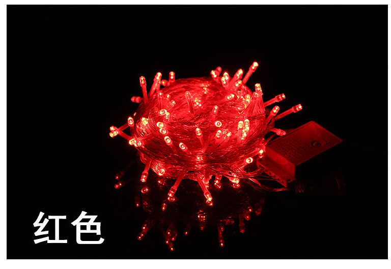 Outdoor LED string lighting project, starry sky Christmas festival decorative lights, wedding room decoration bare light string lights pic 14