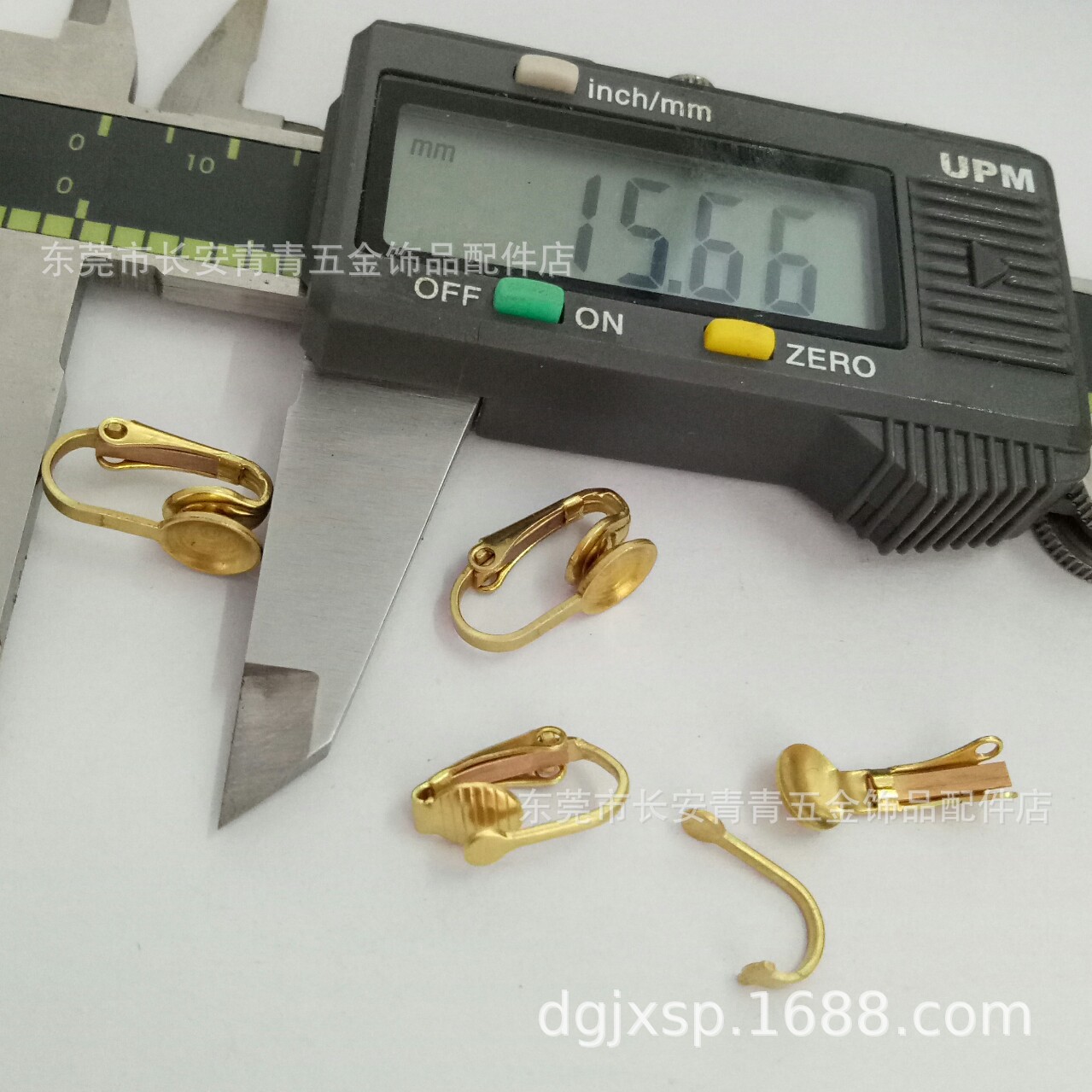 Welding and welding detachable earring clip accessories, U-shaped earring clip, DIY earring handcrafted jewelry accessories pic 7