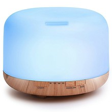 厂家批发斜口300ML加湿器木纹香薰 跨境电商混批亚马孙速卖通供货详情1