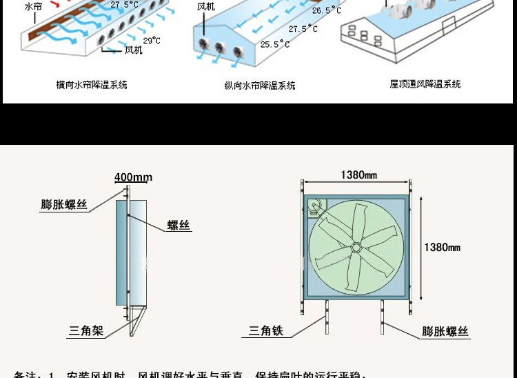 负压风机工业排风扇大功率强力畜牧排气扇换气扇大棚养殖场抽风机详情25