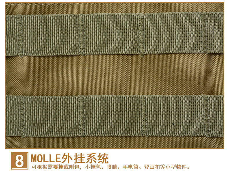 Yitu Mountaineering and Outdoor multi-functional travel Bag, Movement Crossbody Bag, Camping Camouflage bucket Bag, Military Fan Tactical Bag pic 21