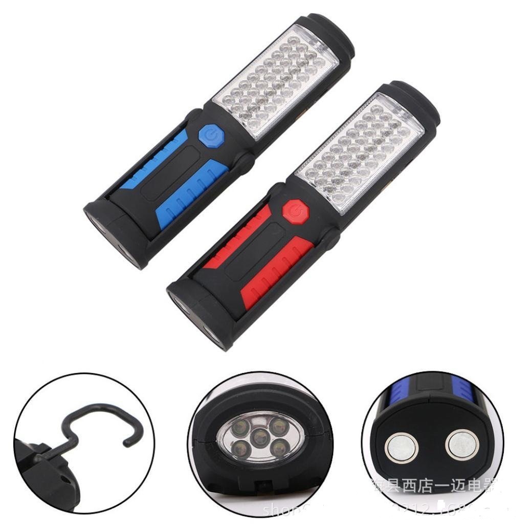 36+5LED emergency work light, USB charging work light with magnetic bracket, car maintenance light, inspection light, flashlight pic 6