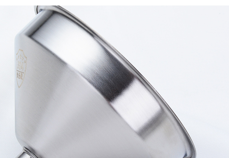 Ain 304 stainless steel wine ladle, over 1 jin specification, soy sauce measuring spoon, Chinese-style hook, thickened wine ladle with a strainer pic 27