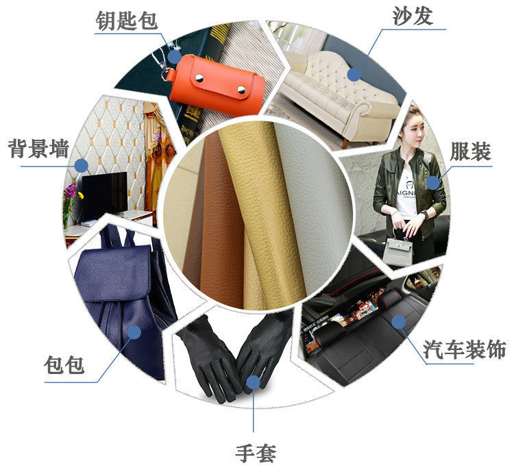 纳帕哈密瓜镜面pu皮革面料弹力闪粉格利特服装漆皮软包pvc人造革详情7
