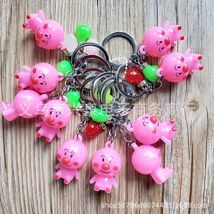 【 Zone 1-5 】 Cartoon pendants 100/ pack 2000/ box. Trendy and cute cartoon keychain pendants, bags, clothing pendants. Yiwu one-yuan store supply pic 4