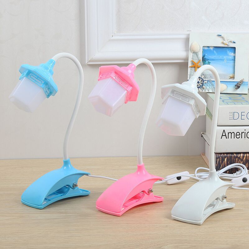 The new USB desk lamp, creative clip lamp, bedroom bedside lamp, student eye-protecting study desk lamp gift is selling well pic 15