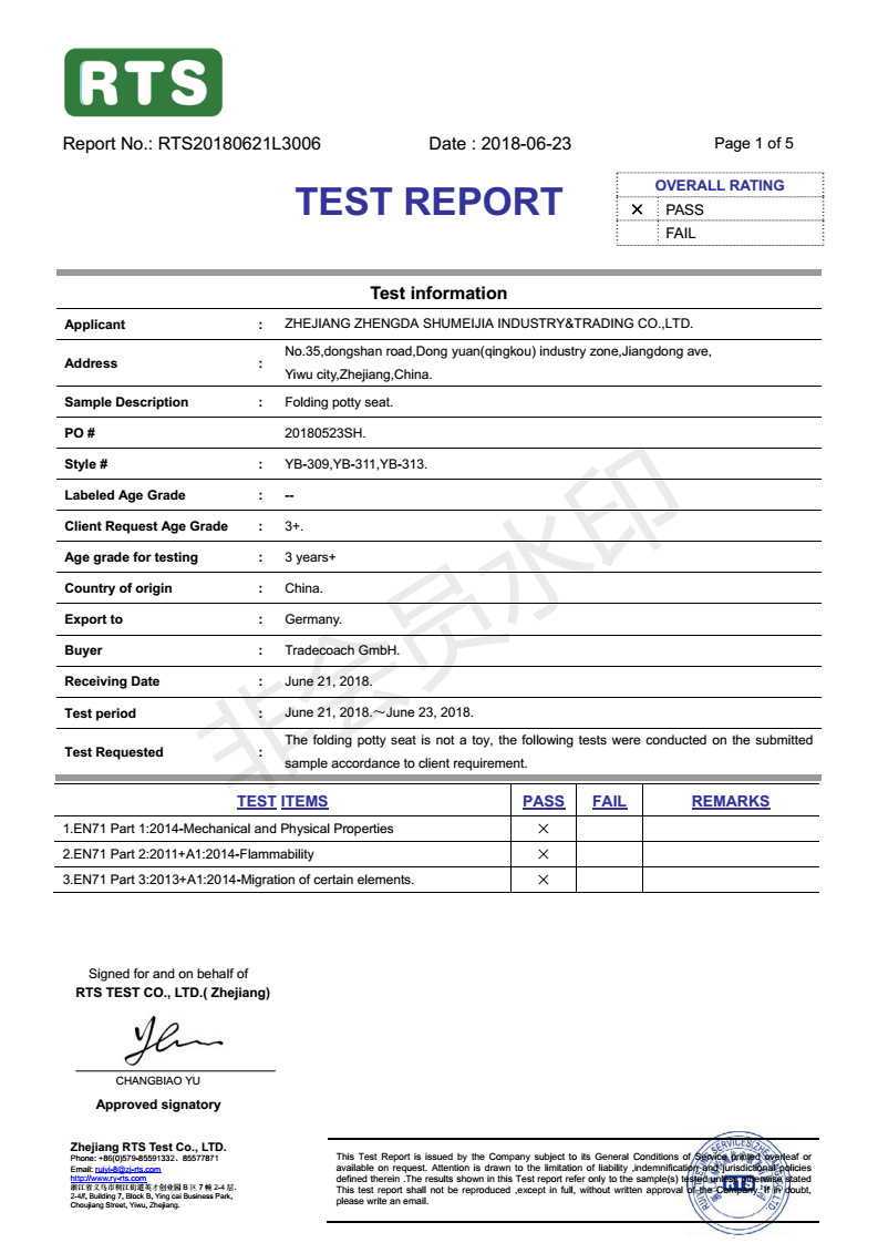 RTS20180621L3006 EN71-1-2-3 -