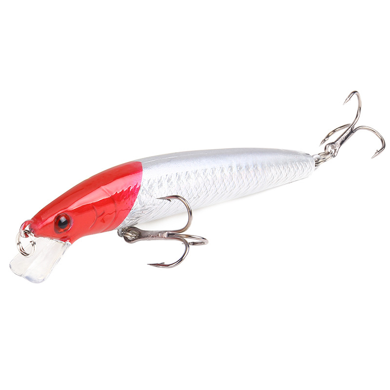 Luya bait Cross border Minnow bait 10cm/9g floating ring bead simulation bait Hard bait Bait bait bait bait bait bait fishing gear products pic 22