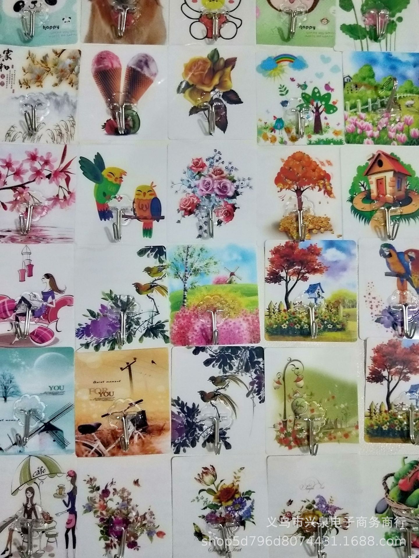 【 Zone 1-1 】 Thick Invisible Adhesive Hook 2500 per box. Invisible adhesive hook, hook adhesive hook, hot sale at street stalls in the Jianghu area. No-drilling adhesive hook, kitchen and bathroom wall adhesive pic 2